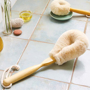 Soft Body Brush Large - Jute Bristles Princess Brush